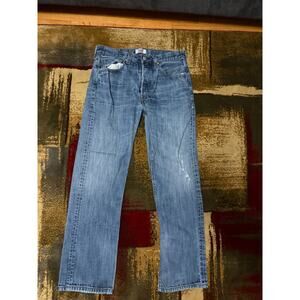 Vintage Levi's 501 Original Fit Button-Fly Jeans - Distressed 32x32 Made in USA